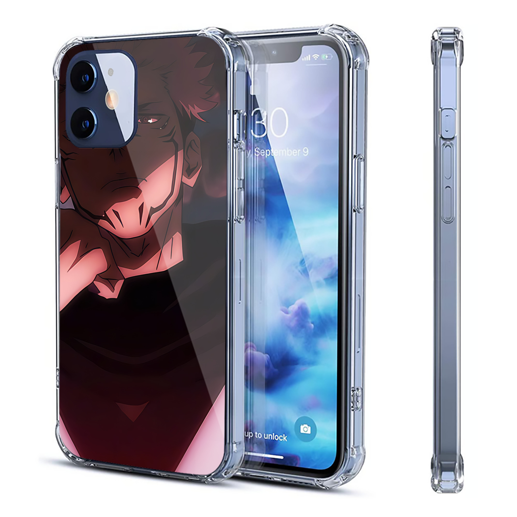 （画像用） SPY×FAMILY间谍家家酒 【iPhone 12シリーズ対応】透明スマホケース（クリアソフトケース）